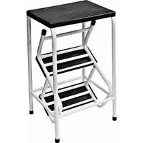 Escada Banco ,escada Bank fort 3 degraus super reforçada suporta até 120kg,o mais resistente.