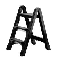 Escada Banqueta Agraplast 3 Degraus Plástico Dobrável Escada Banqueta Agraplast 3 Degraus Plástico Dobrável