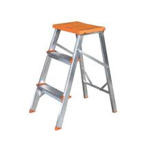 Escada Banqueta de Alumínio 3 Degraus Ágata