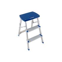 Escada Banqueta em Alumínio 3 Degraus MOR 5107 Escada Banqueta em Alumínio 3 Degraus MOR 5107