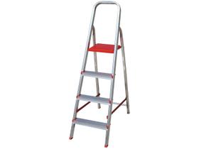 Escada BTF Doméstica 4 Degraus em Alumínio ESC0063 - botafogo