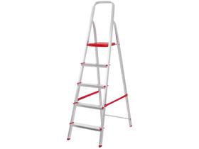 Escada BTF Doméstica 5 Degraus em Alumínio ESC0064