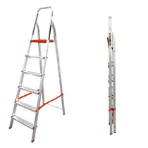 Escada BTF Doméstica 6 Degraus em Alumínio BTF ESC0065