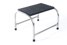 Escada Clínica Aço Inox 1 Degrau Medcombo Escada Clínica Aço Inox 1 Degrau Medcombo