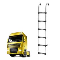 Escada Daf Xf 105 Space Cromado 6 Degraus 2050mm Escada Daf Xf 105 Space Cromado 6 Degraus 2050mm