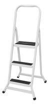 Escada De 3 Degraus Para Uso Doméstico Dobrável Ferro Aço Escada De 3 Degraus Para Uso Doméstico Dobrável Ferro Aço