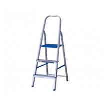 Escada de Abrir Residencial em Alumínio com 03 Degraus Alumasa