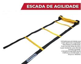 Escada De Agilidade 5 metros Trabalho Funcional 10 Degraus Ajustável - RopeShop