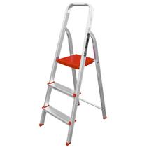 Escada de alumínio 3 degraus residencial - ESC0062