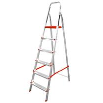 Escada de alumínio 6 degraus residencial - ESC0065 Escada de alumínio 6 degraus residencial - ESC0065