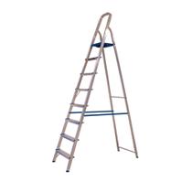 Escada De Aluminio 8 Degraus 120kg Alumasa