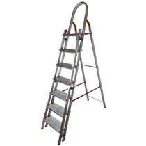 Escada de alumínio com 7 degraus duplos residencial - EMD007