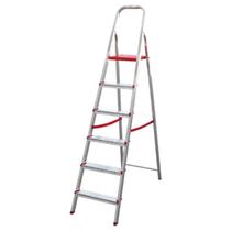 Escada de Alumínio Doméstica 6 Degraus BOTAFOGO