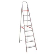 Escada de Alumínio Doméstica 8 Degraus 1,75 Metros ESC0067 BOTAFOGO