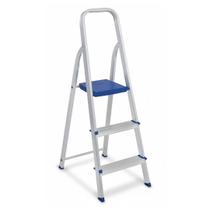 Escada de Alumínio Doméstica com 3 Degraus - Real 003