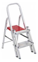 Escada De Aluminio Dupla 120 Kg 2 Degraus Reisam