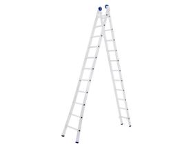 Escada de Alumínio Extensiva 2 x 11 Degraus 3,37 x 5,61 Metros MOR