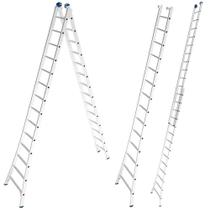 Escada de Alumínio Extensiva 2 x 14 Degraus 4.21 x 7.01 Metros EVALD