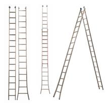 Escada De Alumínio Extensiva 2 X 15 - 30 Degraus Alumasa