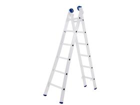 Escada de Alumínio Extensiva 2 x 6 Degraus 1,97 x 3,09 Metros MOR Escada de Alumínio Extensiva 2 x 6 Degraus 1,97 x 3,09 Metros MOR