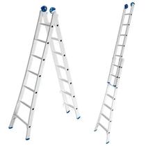 Escada de Alumínio Extensiva 2x7 Degraus 2.25 x 3.65 Metros EVALD Escada de Alumínio Extensiva 2x7 Degraus 2.25 x 3.65 Metros EVALD