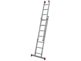 Escada de alumínio extensível 2,12 x 3,18 m 2 x 7 degraus - ESC0616