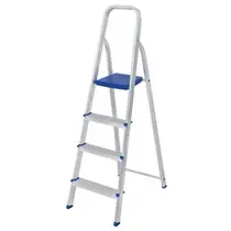 Escada de Alumínio Mor, 4 Degraus - 5102 Escada de Alumínio Mor, 4 Degraus - 5102