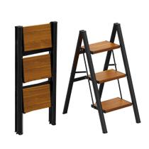Escada de degraus HBTower Dobrável em Alumínio 84 x 63 x 81 cm Escada de degraus HBTower Dobrável em Alumínio 84 x 63 x 81 cm