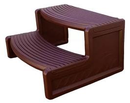 Escada De Dois Degraus 6473-100m Roasted Para Spa - Jacuzzi