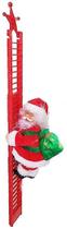 Escada de escalada elétrica, Boneca do Papai Noel Ornamen de Natal