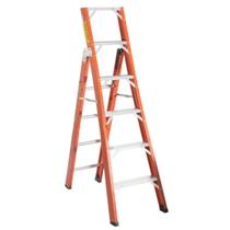 Escada de Fibra de Vidro Tesoura e Singela 6 a 9 Degraus - ETS400 - ESCAFORT