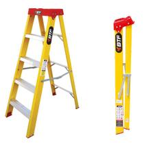 Escada de Fibra Tesoura Prática 4 Degraus BTF EFP5908