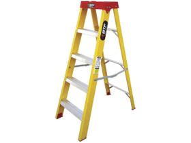 Escada de Fibra Tesoura Prática 4 Degraus BTF EFP5908 - botafogo