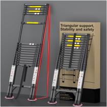 Escada DIAMONDFORGE Telescópica de 5 m, alumínio, 150 kg de capacidade