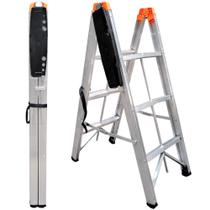 Escada Dobrável Palito de alumínio 3 degraus - N24035753
