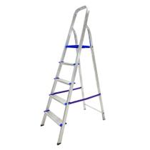 Escada Doméstica Alumínio 05 degraus REAL ESCADAS Escada Doméstica Alumínio 05 degraus REAL ESCADAS