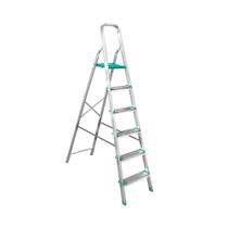 Escada Doméstica Alumínio 6 Degraus ED6 - GIBAFER Escada Doméstica Alumínio 6 Degraus ED6 - GIBAFER