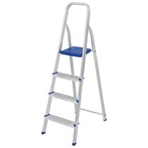 Escada Doméstica de Alumínio 4 Degraus MOR