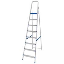 Escada Doméstica em Alumínio 8 Degraus MOR 5106