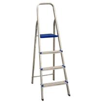 Escada Doméstica em Alumínio com 4 Degraus