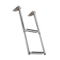 Escada Em Aço Inox 316 / 2 Degraus /barcos Lanchas Veleiros