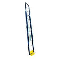 Escada em Fibra Extensível Vazada 15 Degraus 2,90x4,70m Premium Wbertolo Azul
