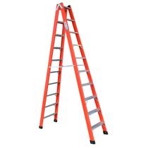 Escada em Fibra Tesoura Dupla 10 Degraus 3,00m WBertolo