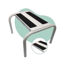 Escada Escadinha Auxiliar Maca Estética Hospital 1 Degrau Escadaria Degraus Massagem Spa Monodegrau