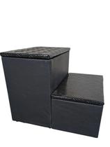 Escada Escadinha Banquinho 2 Degraus de Madeira Manicure Estética Consultório Escada Escadinha Banquinho 2 Degraus de Madeira Manicure Estética Consultório