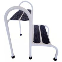 Escada Escadinha Médica Para Subir Na Maca Clínica Consultório Apoio