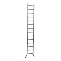Escada Extensiva 3 em 1 Metalon 40x20mm 7 e 14 Degraus 187cm