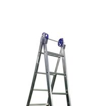 Escada Extensiva Aluminio 4em1 7,45mt 2x13 Degraus Real EX13
