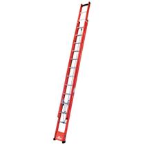 Escada Extensiva Em Fibra 14/24 Degraus Capacidade 110Kg Worker Escada Extensiva Em Fibra 14/24 Degraus Capacidade 110Kg Worker
