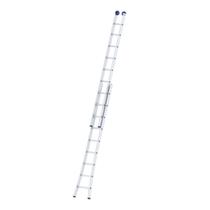 Escada Extensível 18 Degraus 4,5m 2x9 Alumínio Mor